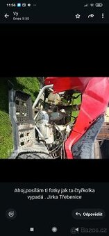 Koupím motor s elektrikou ATV110 / 125