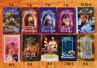 Romány, beletria, romantické, historické, detské knihy