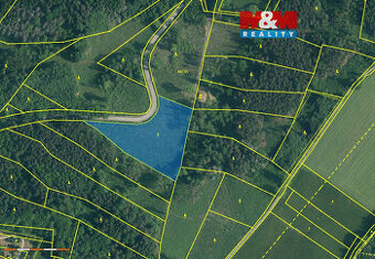 Prodej lesa, 9032 m², Stožice