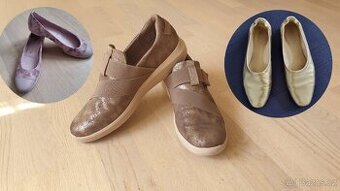 3x koženř boty vel. 42