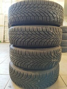4ks Ocelové disky 4x100 + zimní pneu 15"