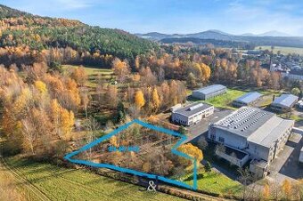 Prodej komerčního pozemku 2 146 m² - Cvikov, okres Česká Líp