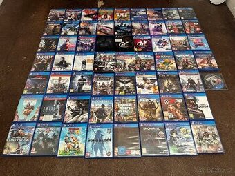Hry na PS4/PS5 - Ceny v popisku