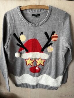 Vánoční svetr svítící L/XL - 1