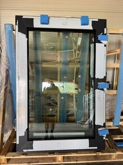 Balkonové dveře Antracit/ bílá