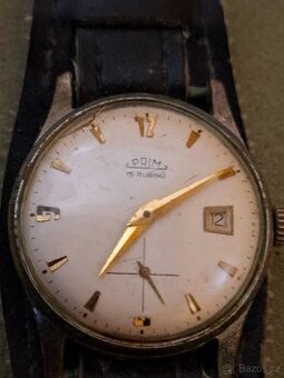 Staré náramkové hodinky prim