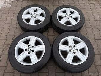 4x al kola 5x120 17 + pneu zimní 215/60 R17C