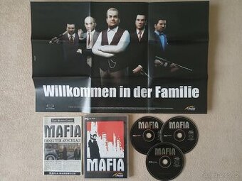 PC hra Mafia 1 německá verze
