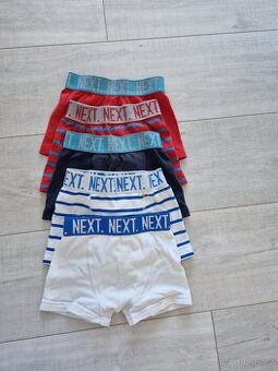 Boxerky, trenýrky Next, vel.104, 5 kusů