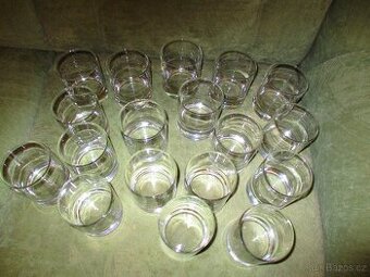 sklenky Whiskovky-silné sklo,min.použ.