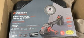 PWSAP 20-Li F6 aku úhlová bruska s akumulátorem a nabíječkou