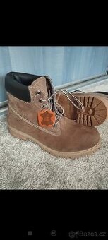 Land rover kožené kotníkové boty