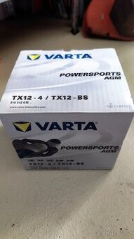 Nová motobaterie Varta TX12-4 TX12BS
