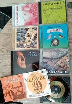 Prodám sbírku 7x CD Jan Nedvěd & Brontosauři