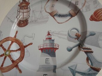 Dekorativní talíř na stěnu - Námořnický motiv