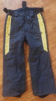 Krásné šedé oteplovačky na lyže vel. 128