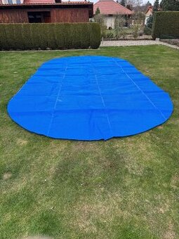 SOLÁRNÍ PLACHTA NA BAZÉN - OVÁL 7x3,5m