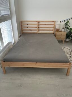 Postel Tarva 140x200 s roštem Luröy
