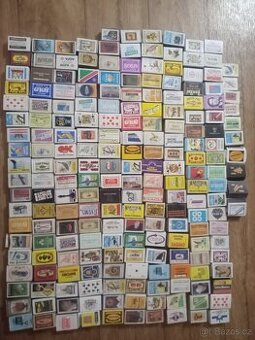 Prodám levně krabičky od sirek