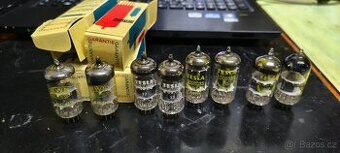 Tesla , RFT elektrónky ecc83 / 12ax7 / E83CC / ecc803