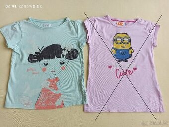 Tričko s kr. rukávem, vel. 110/116