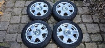 Originální letní sada VW 16", 5x100 ET42 + 205/55/16 zašlu