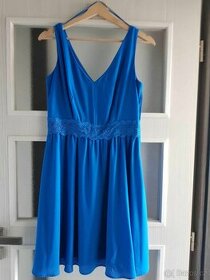 Modré šaty ORSAY 38