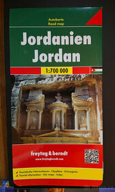 Jordánsko mapa 1:700 000 tedy automapa