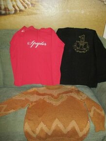 L/XL -2x Svetr+ SPYDER TRIČKO