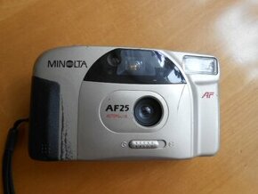 Fotoaparát MINOLTA  AF25 autofocus - nefunkční,stav foto