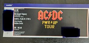 Golden circle vtupenka na AC/DC koncert 21.7.2024 Bratislava