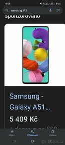 Samsung galaxie a 51