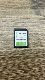 Navigační SD karta Škoda