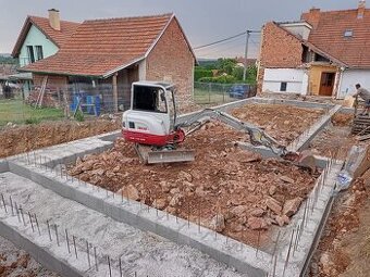 Zemní a výkopové práce bagr 3t -Blanensko - Boskovicko