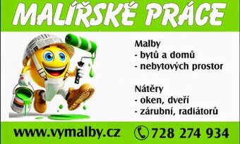 Malíř, lakýrník, malířské, lakýrnické práce