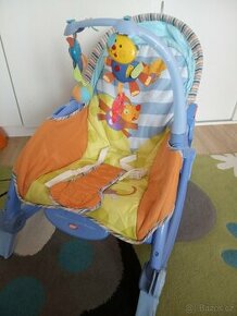 2x houpátko/židle/lehátko, jídelní židle, chodítko-pavouk