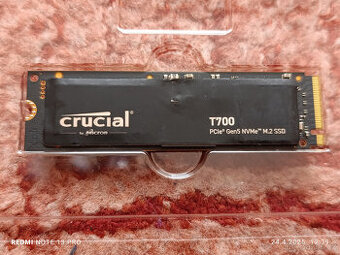 NVME 1TB CRUCIAL T700 - PCIe 5.0 4x NVMe- CTENI 11700MB/s