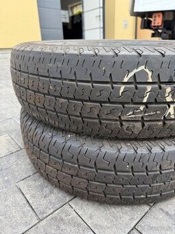 2KS PNEU MATADOR ROZMĚRY 195/75R16C VZOREK CCA 70%