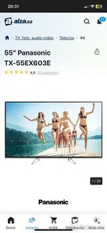 TV Panasonic TX-55EX