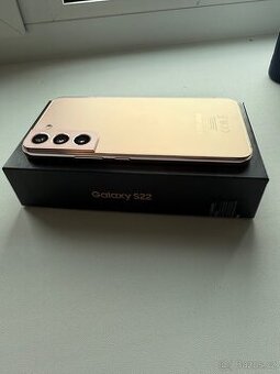 Samsung Galaxy S22 128 GB Pink Gold + Samsung Buds2 + kryt