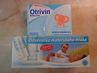 Odsávačka mateřského mléka,nosní odsávačka