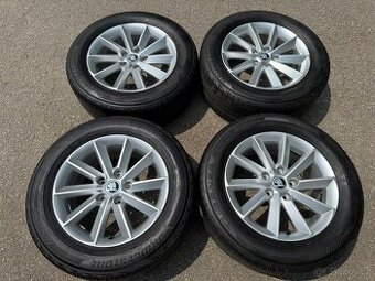 Alu 16" 5x112,škoda HELIX letní , Yeti pěkné