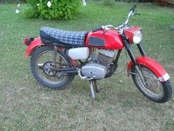 MOTOCYKEL CZ175 TYP 477
