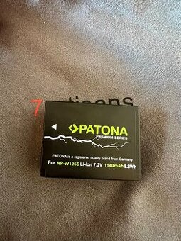 Nová baterie PATONA Premium Series NP-126S - 1