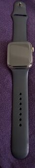 Apple Watch 7, 45mm, Gold - OCEL + SAFÍR, GPS, Cellular