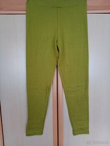 Nové khaki legíny XL