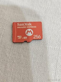 Sandisk MicroSD Express 256Gb (karta pro Nintendo switch 2)
