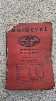 Návod k obsluze a udržování Jawa 250 - 350