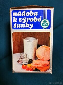 Retro nádoba na výrobu šunky