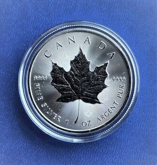 Stříbrná investiční mince Maple Leaf 2020
